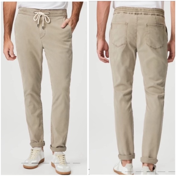 PAIGE Men’s Fraser Stretch Twill Trouser Jogger Pant Size 31 - Picture 3 of 16